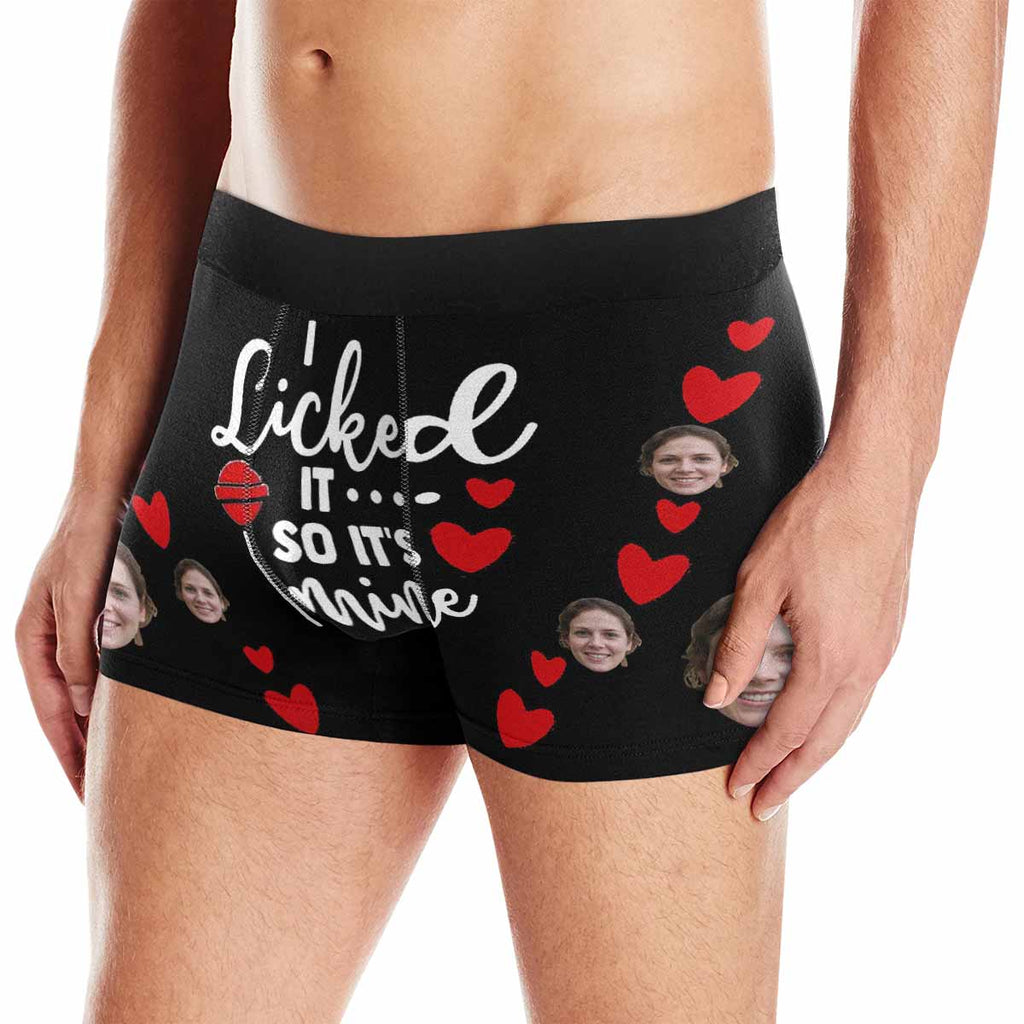 EAQ Custom Couple Underwear Set Personalized Boxer and Penties