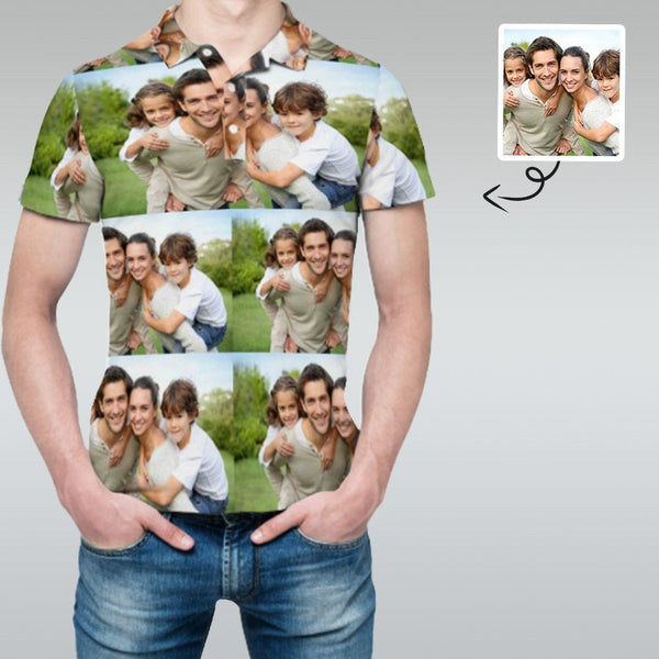 Custom Photo All Over Print Polo Shirt